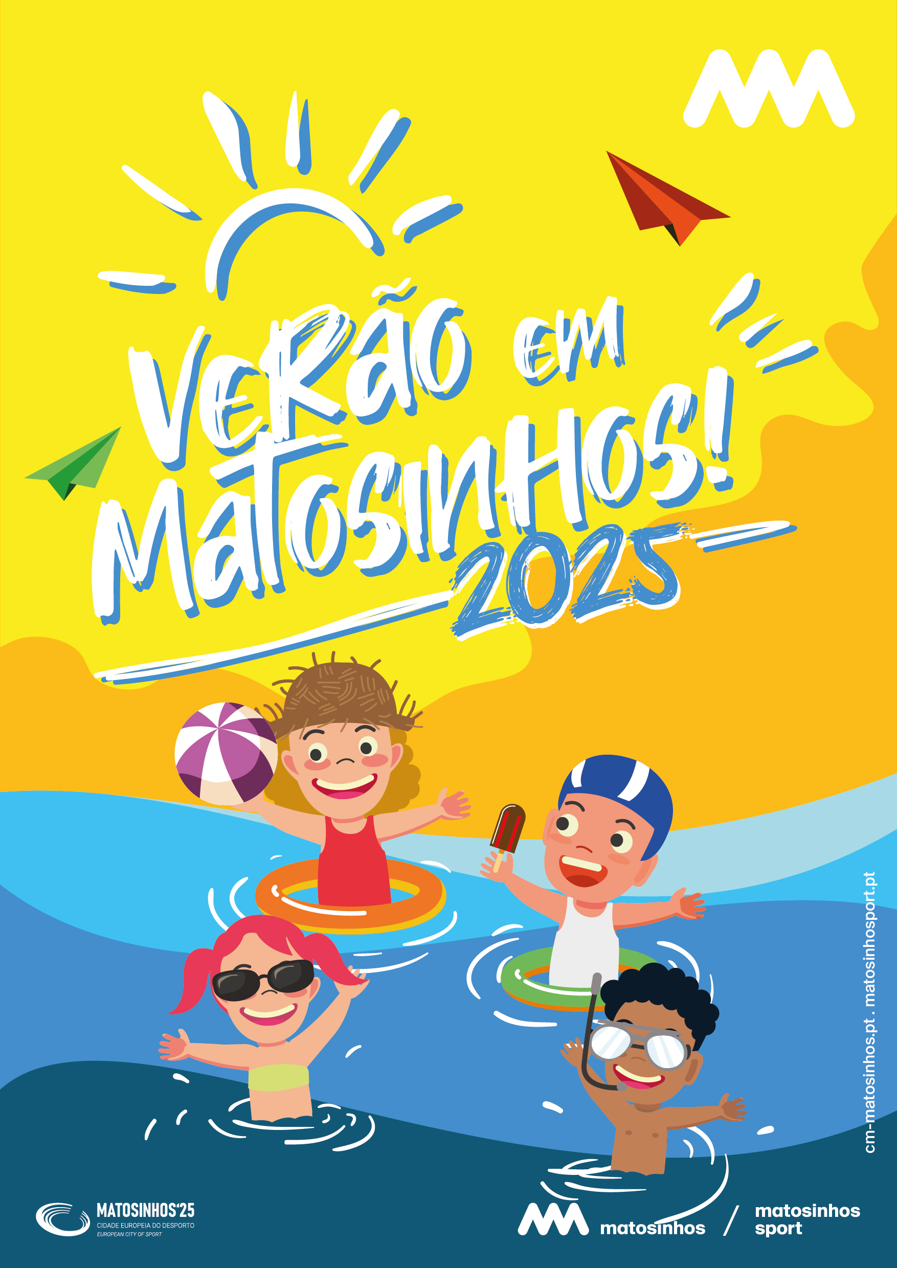 Verão em Matosinhos 2025 | Inscrições apenas para beneficiários da Ação Social Escolar