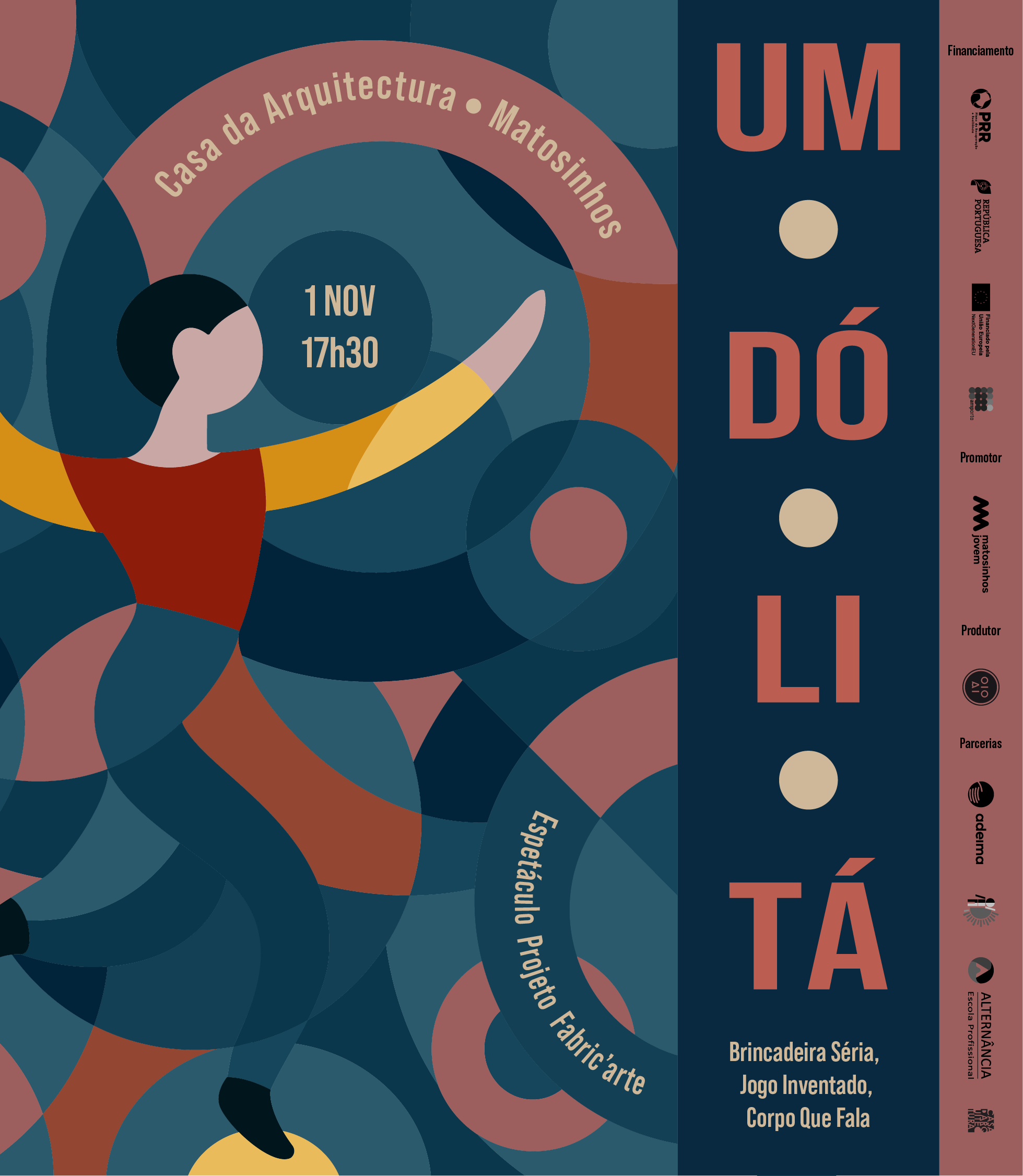 Fabric’Arte 2025 | Espetáculo “UM-DÓ-LI-TÁ”