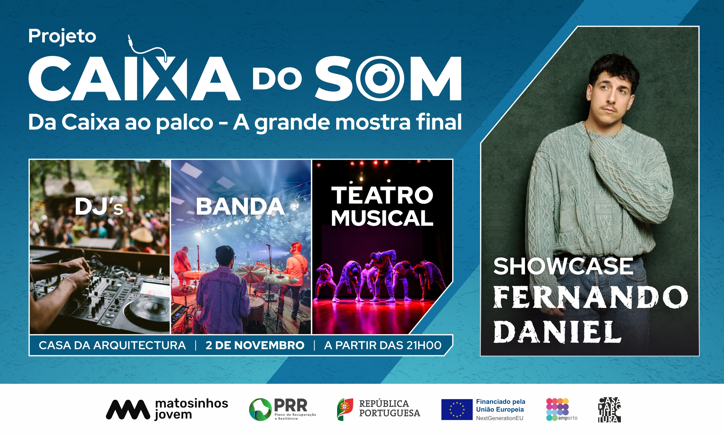 Mostra Caixa do Som 2025 - Banner Site Horizontal