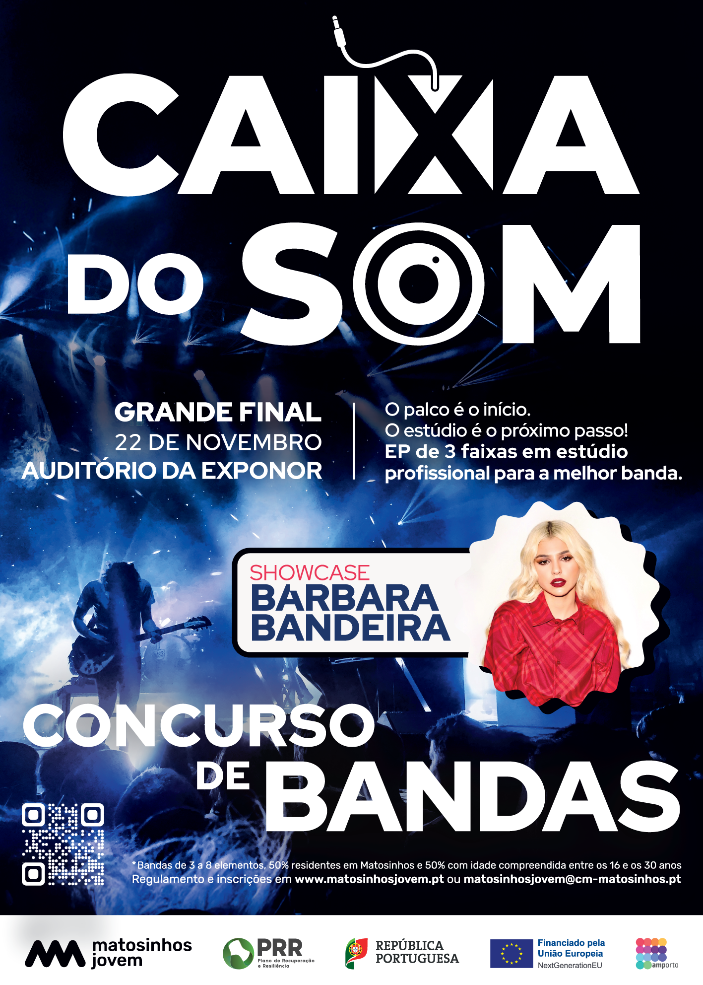 Concurso de Bandas Caixa do Som e Showcase Bárbara Bandeira