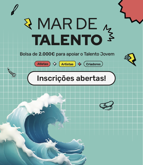 Candidaturas abertas à Bolsa Mar de Talento 2026